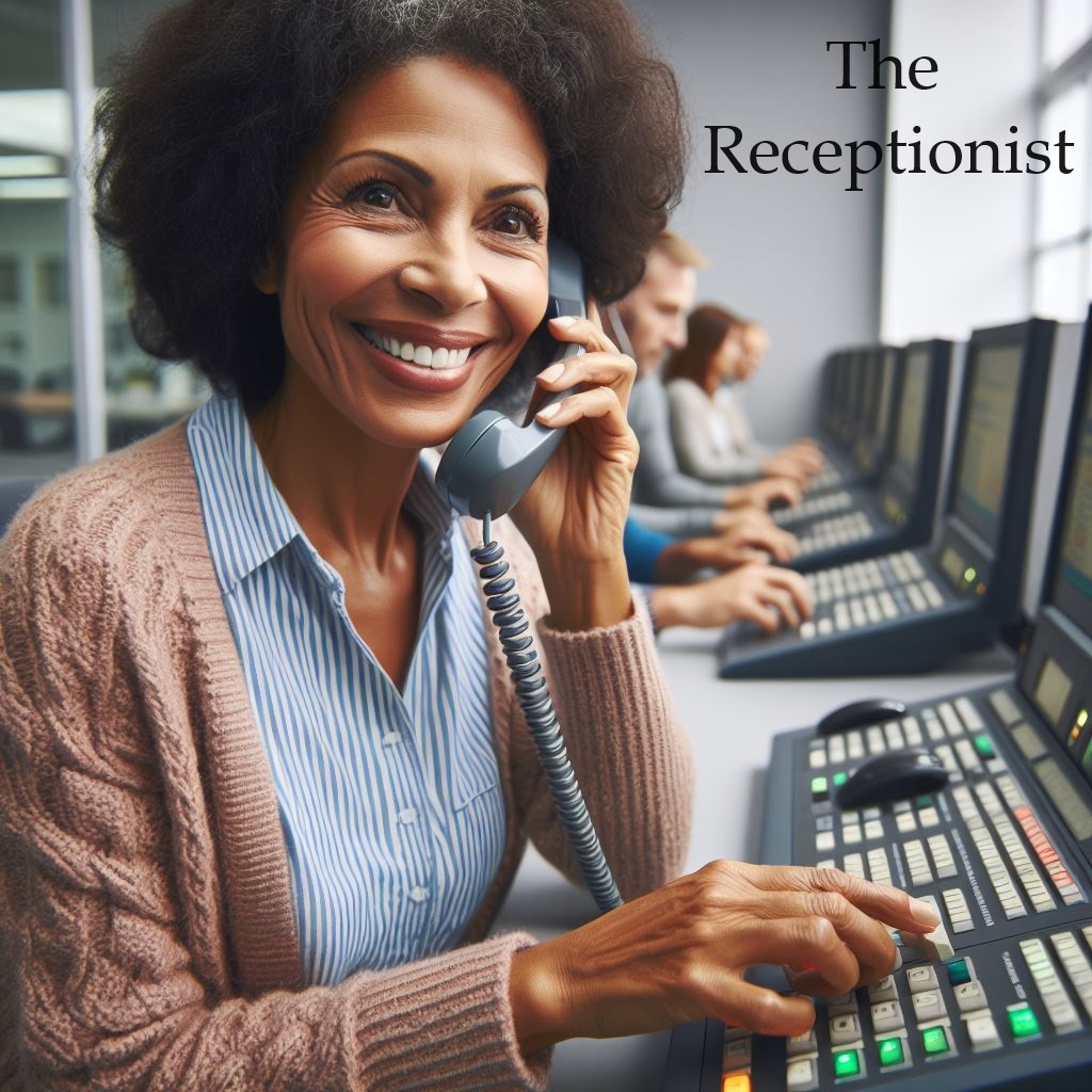 Title Image for The Receptionist